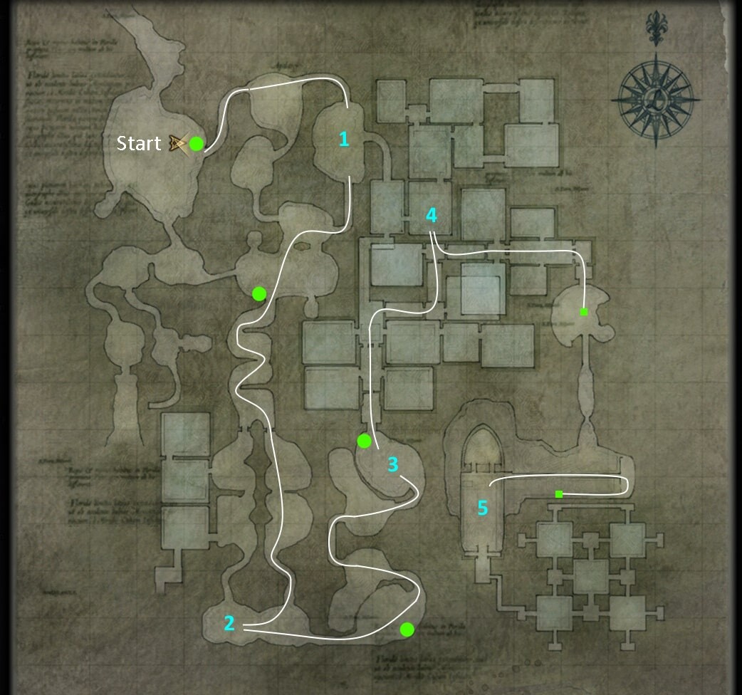 Карта Острова Дьявола Devil's Isle Map mw