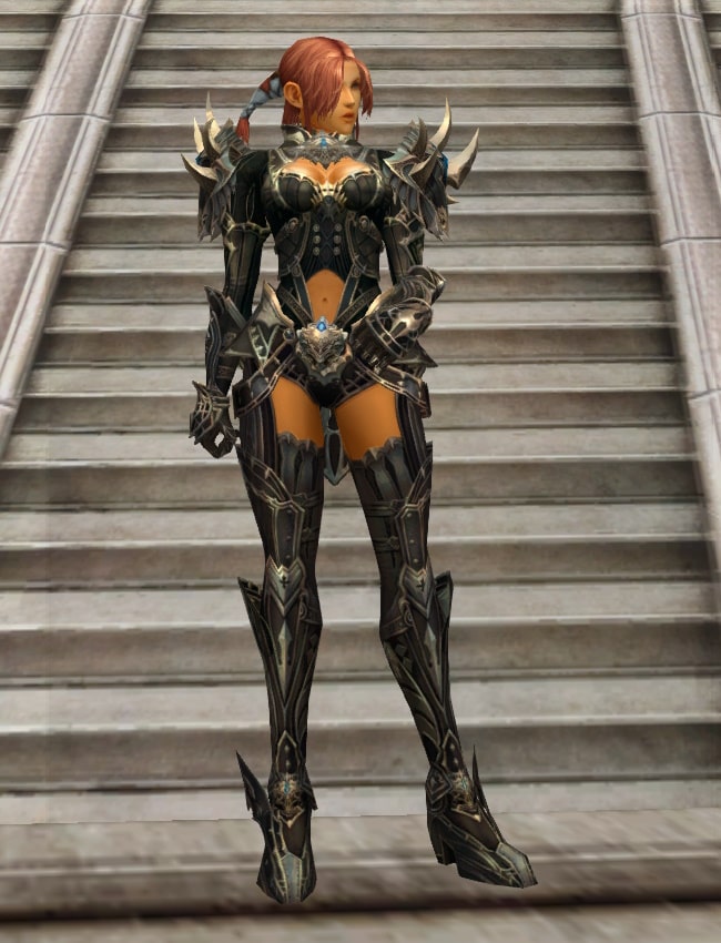 Eternal Peerless leather armor set eternal