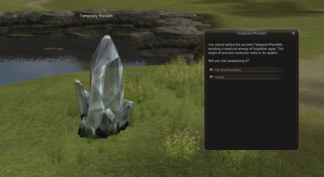 Temporary Monolith eternal