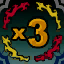 MP Increase (3x)