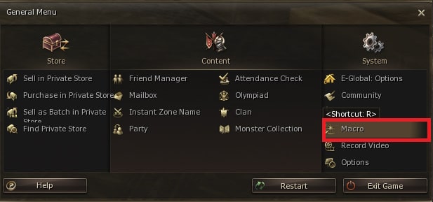 create macro mw