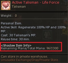 eternal talisman