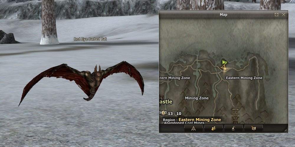 Red Eye Barbed Bat
