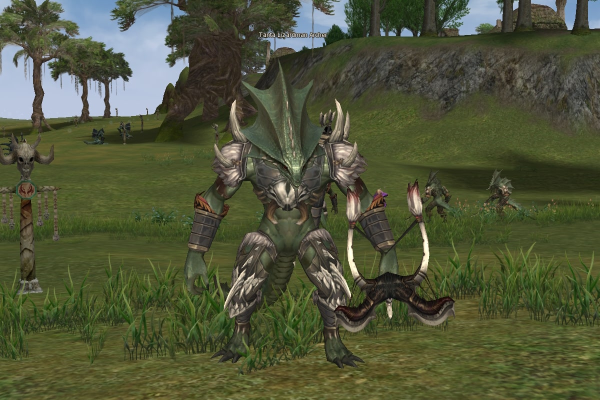 Tanta Lizardman Archer eternal